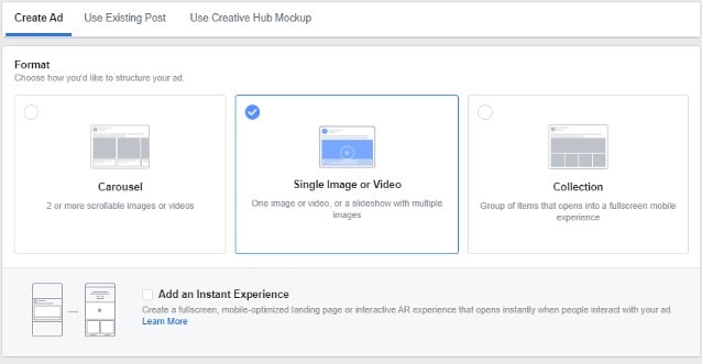 Facebook Ad Settings