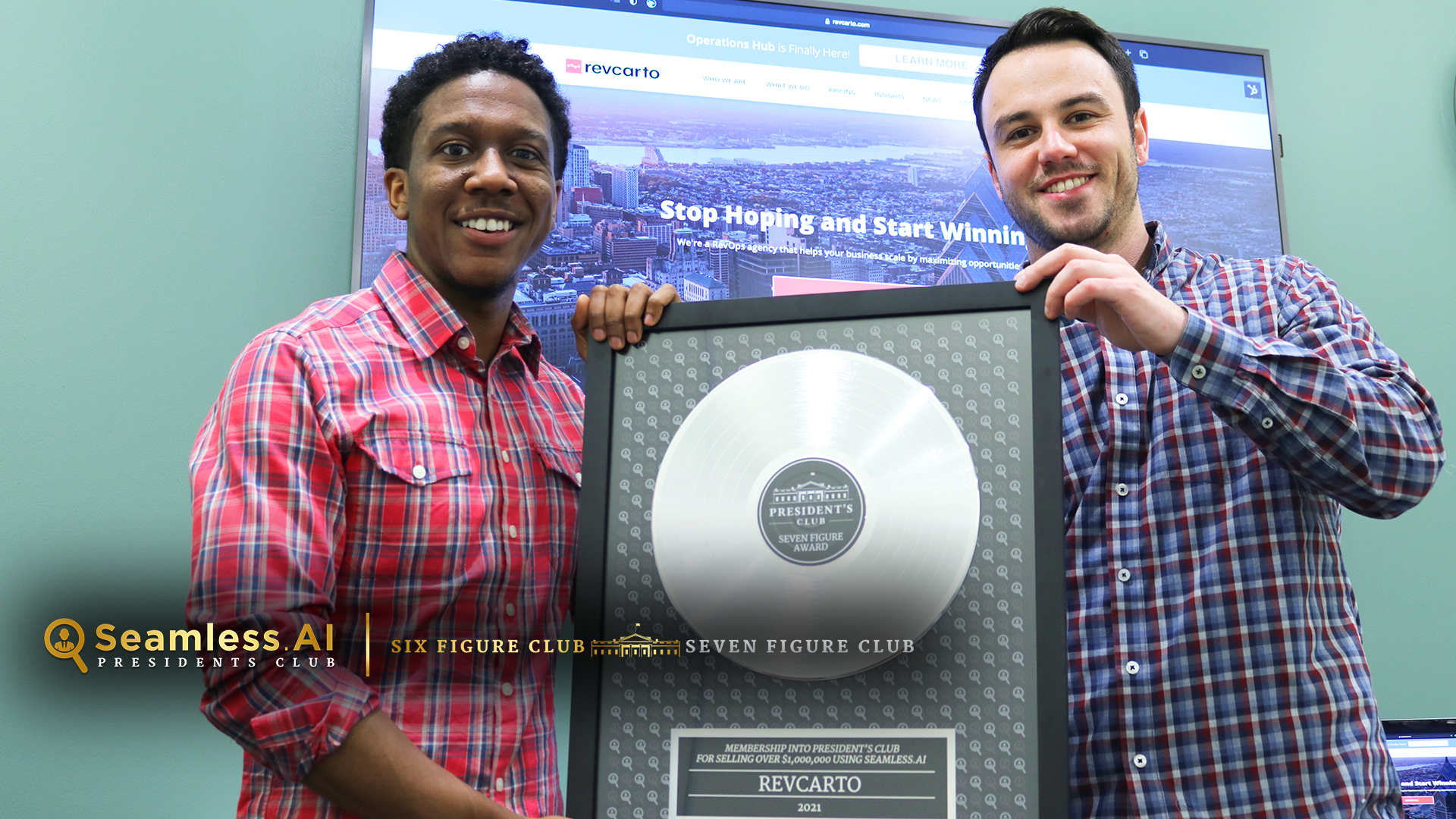 Update: Revcarto Joins List of Seamless.AI 7-Figure Club Awardees