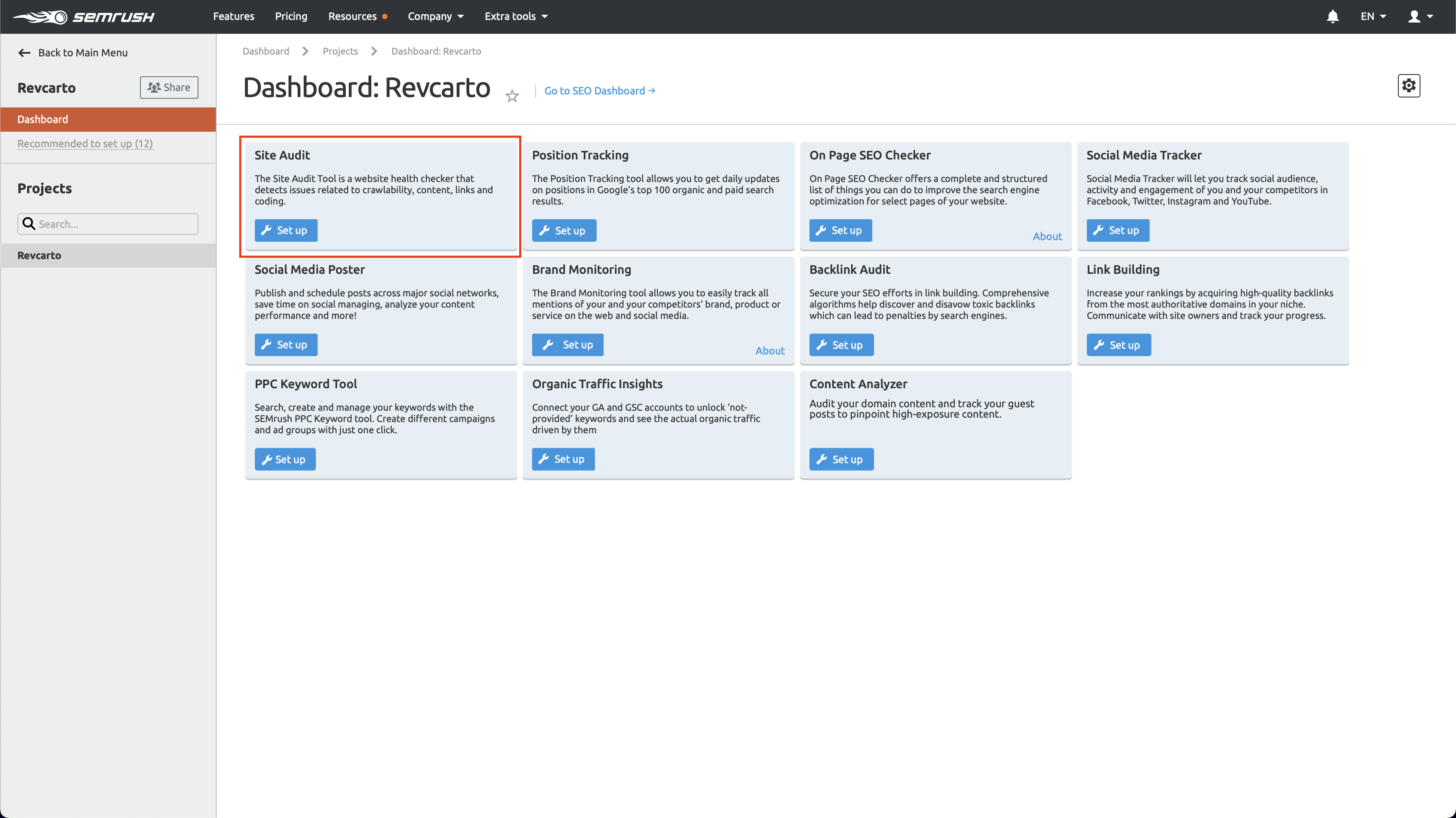 Site Health Audit